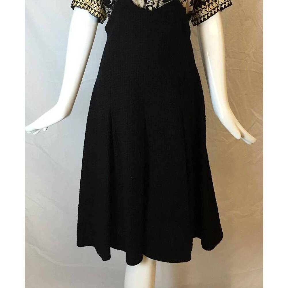 NEW MARIELLA BURANI women's waffle print dress in waffle print